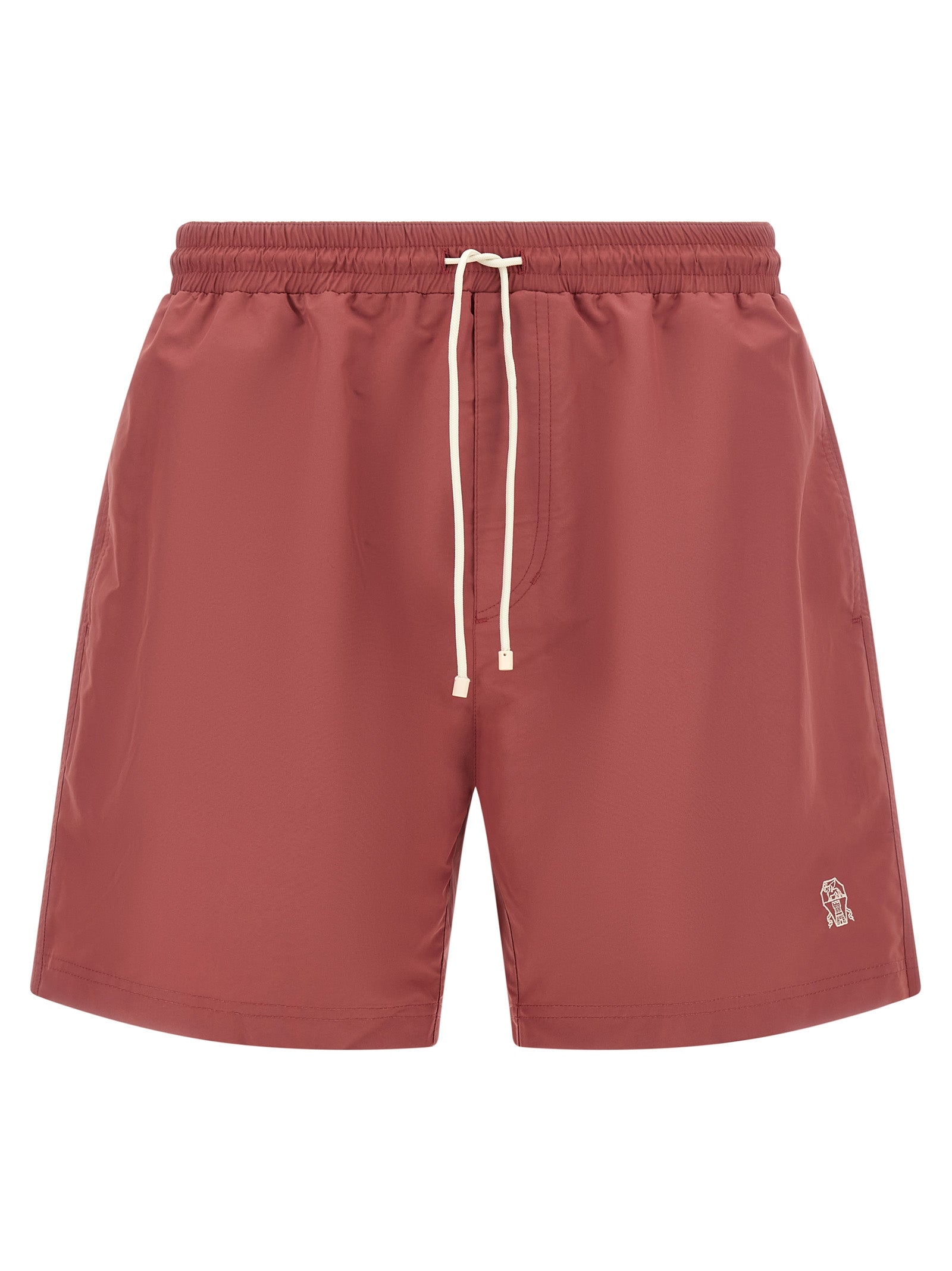 Multicolor Polyester Swim Shorts