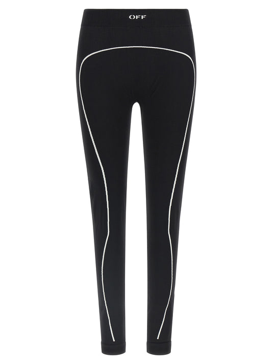 Black Polyamide Leggings
