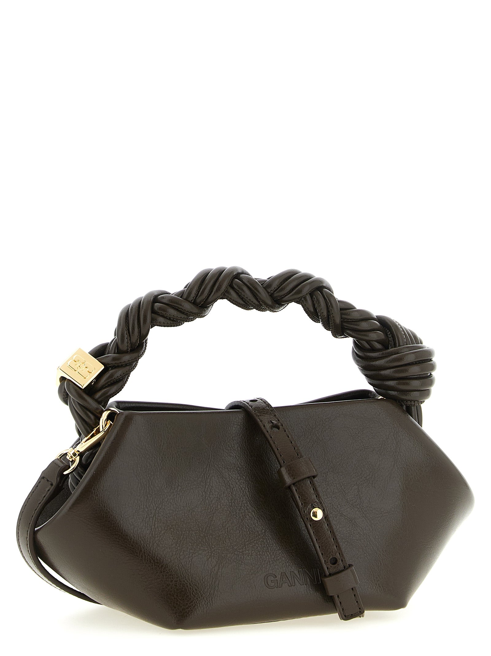 Brown Polyethylene Handbag