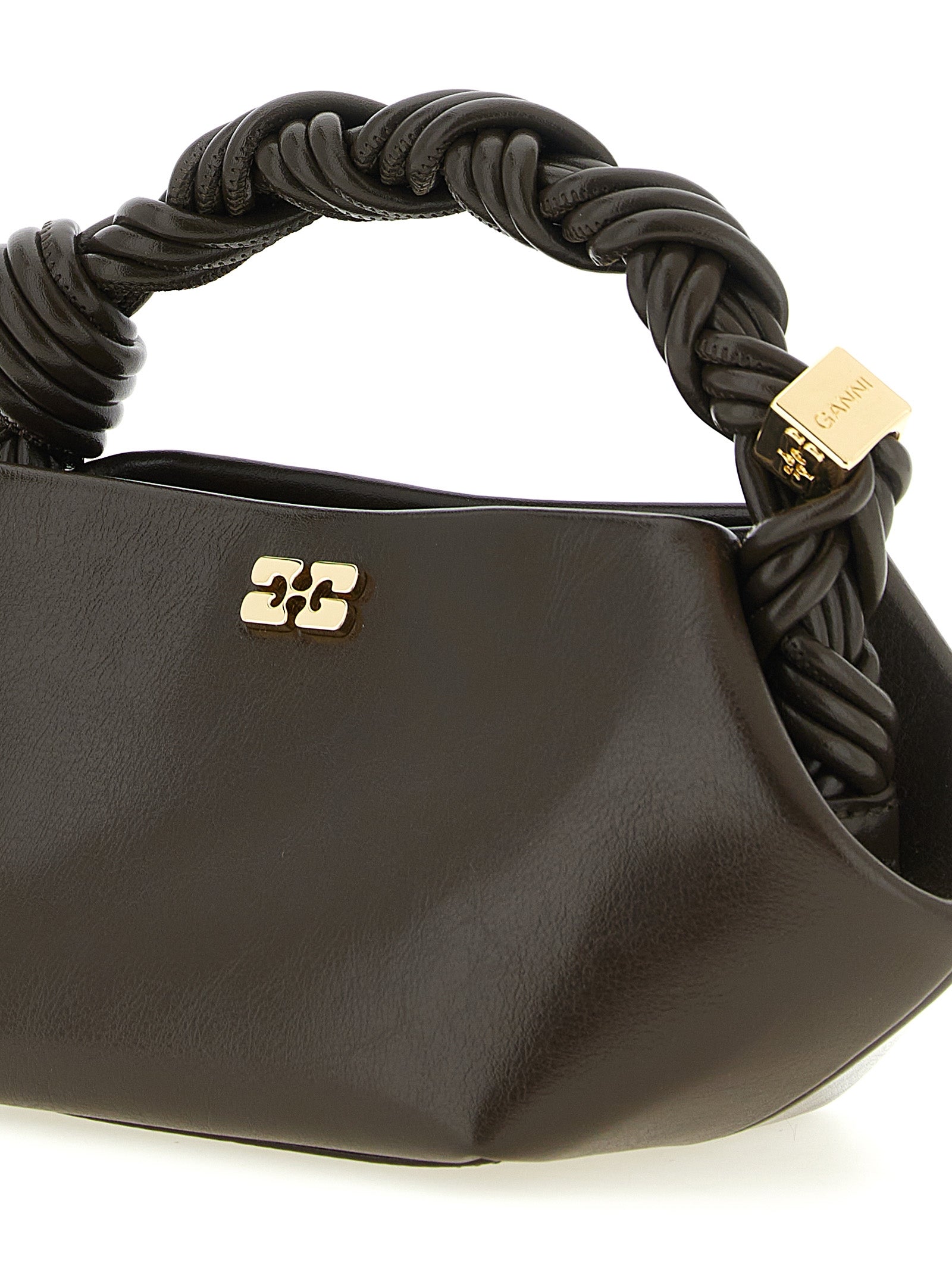 Brown Polyethylene Handbag