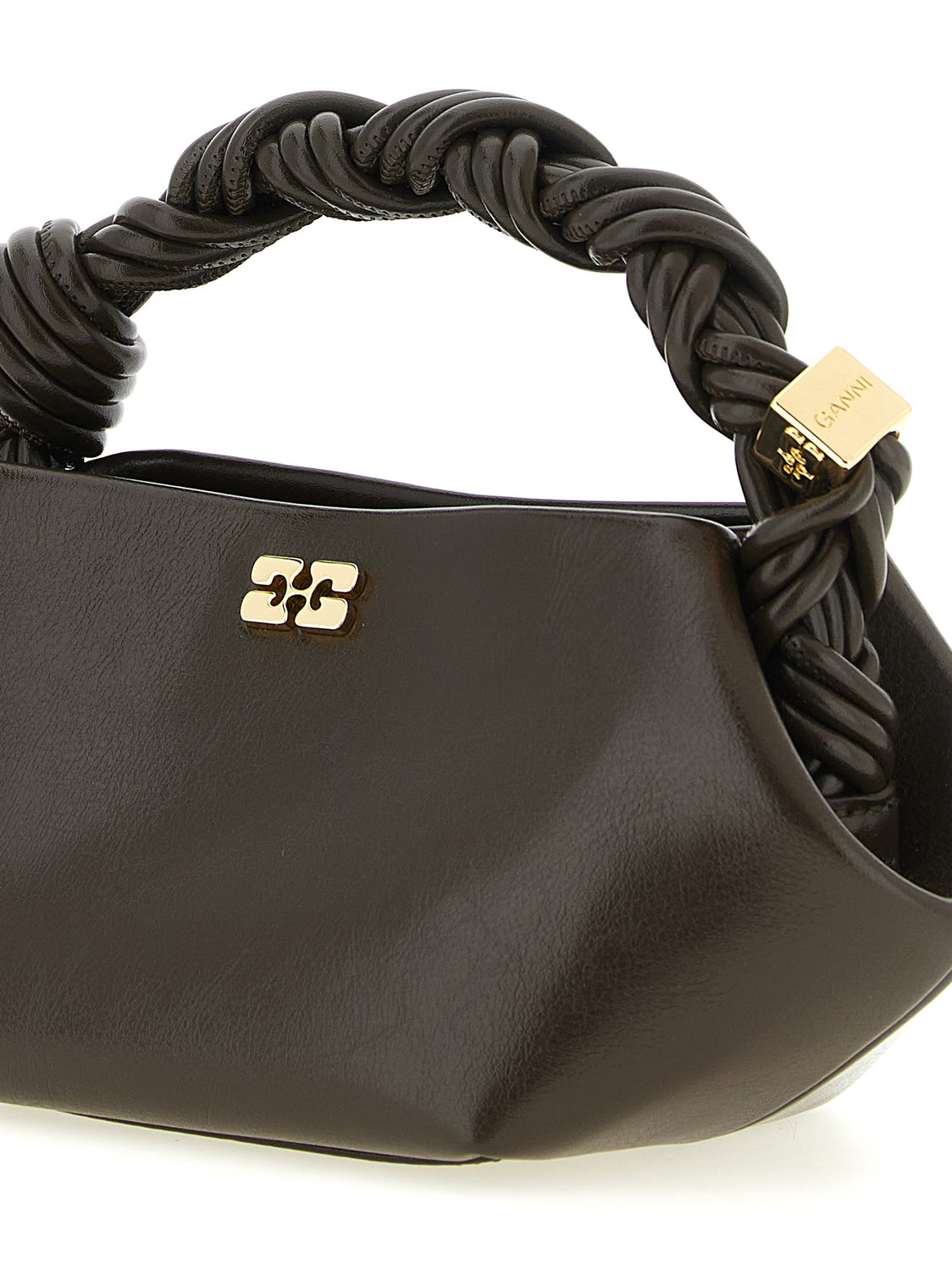 Brown Polyethylene Handbag