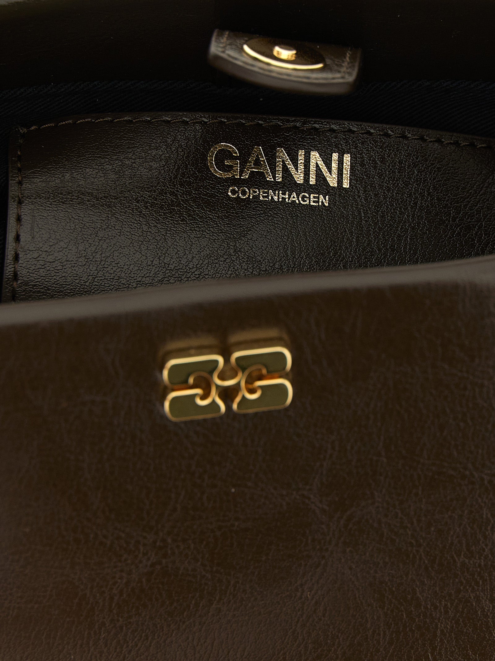 Brown Polyethylene Handbag