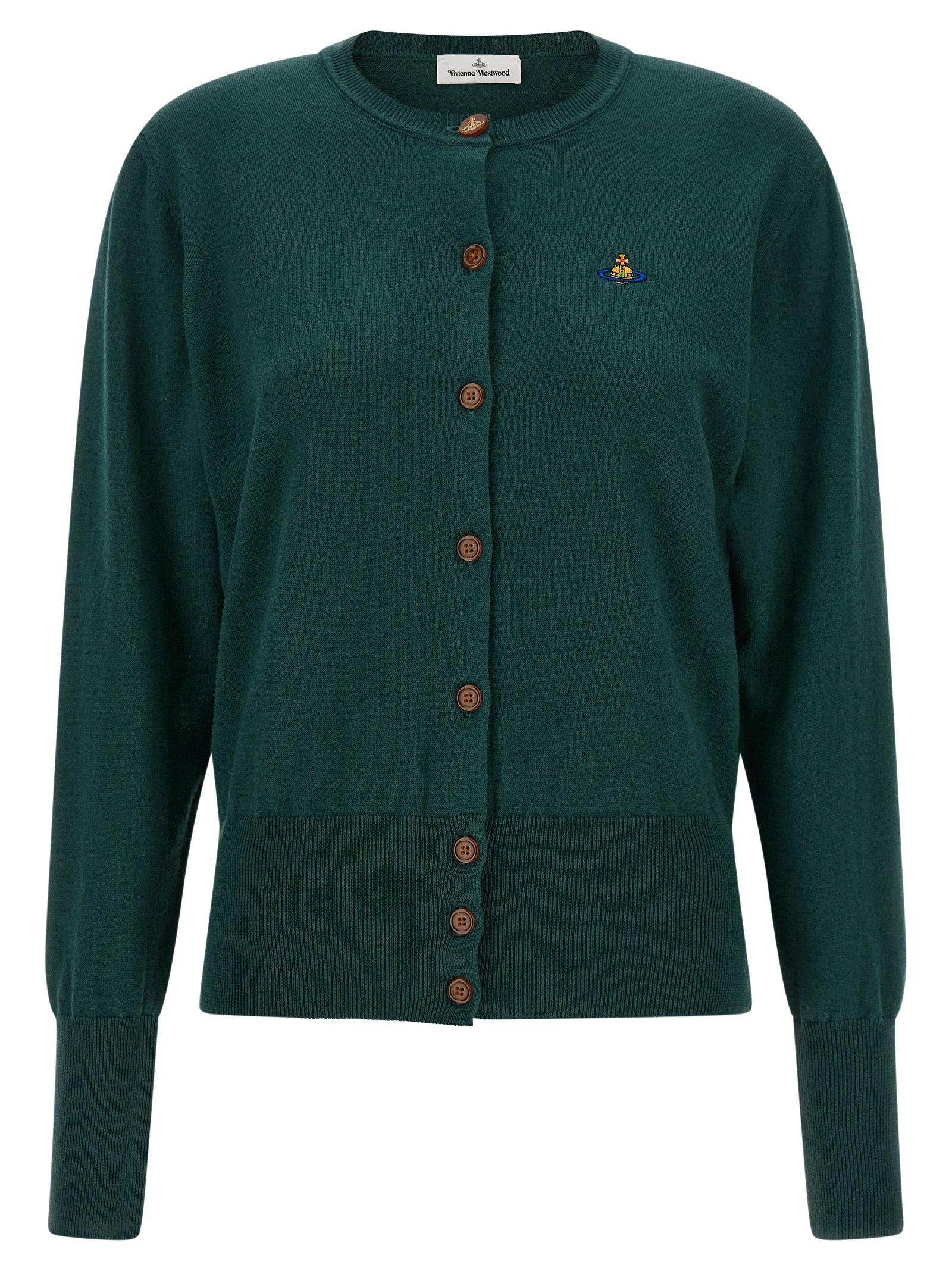 Bicolor Cotton Cardigan