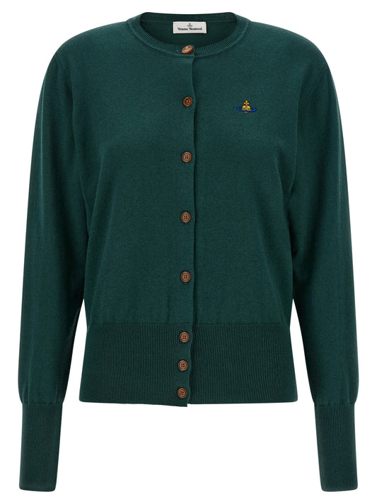 Bicolor Cotton Cardigan