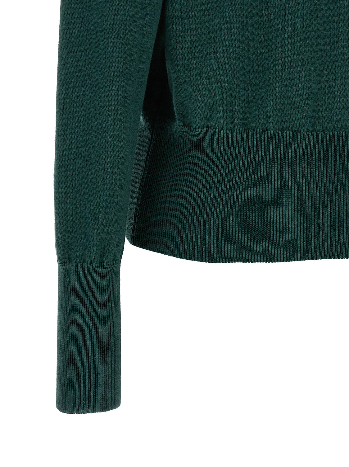 Bicolor Cotton Cardigan