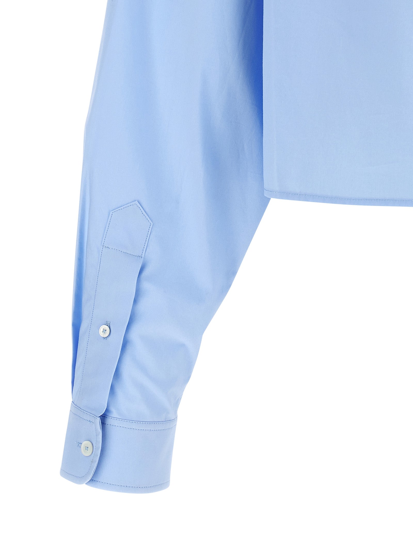 Blue Cotton Blouse