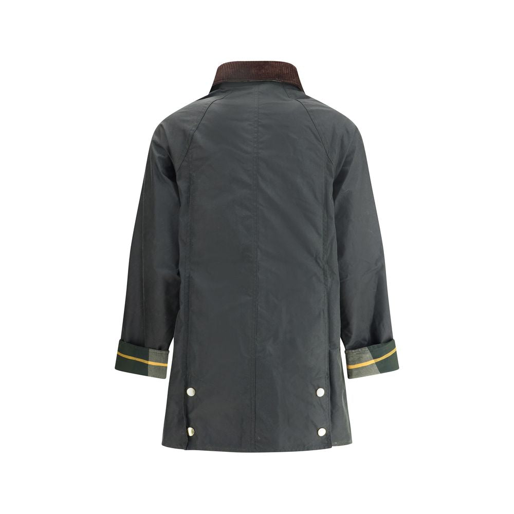 Bicolor Cotton Coat
