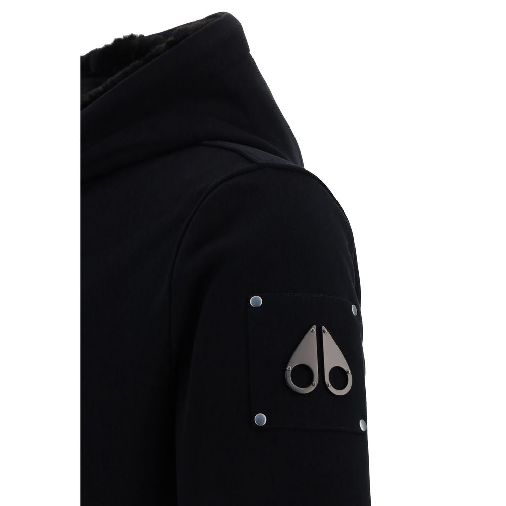 Black Polyester Sweatshirt