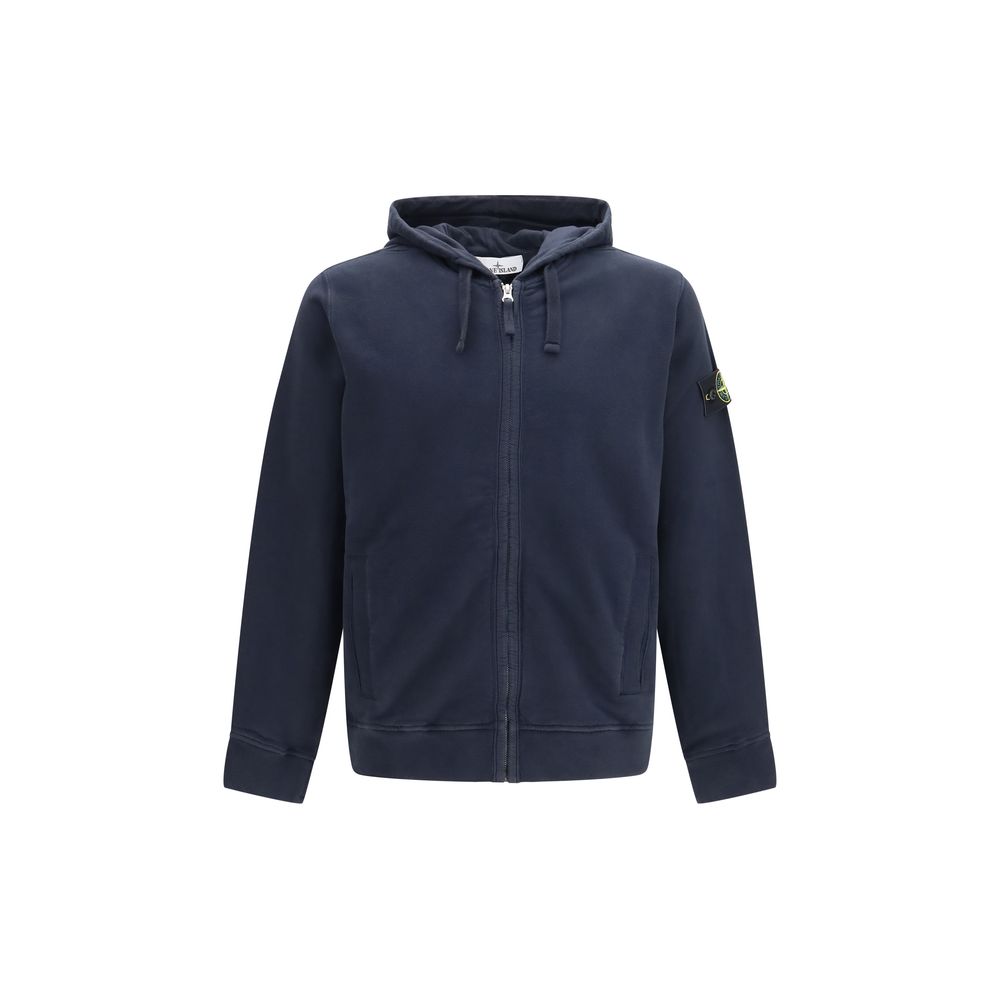 Blue Cotton Sweatshirt