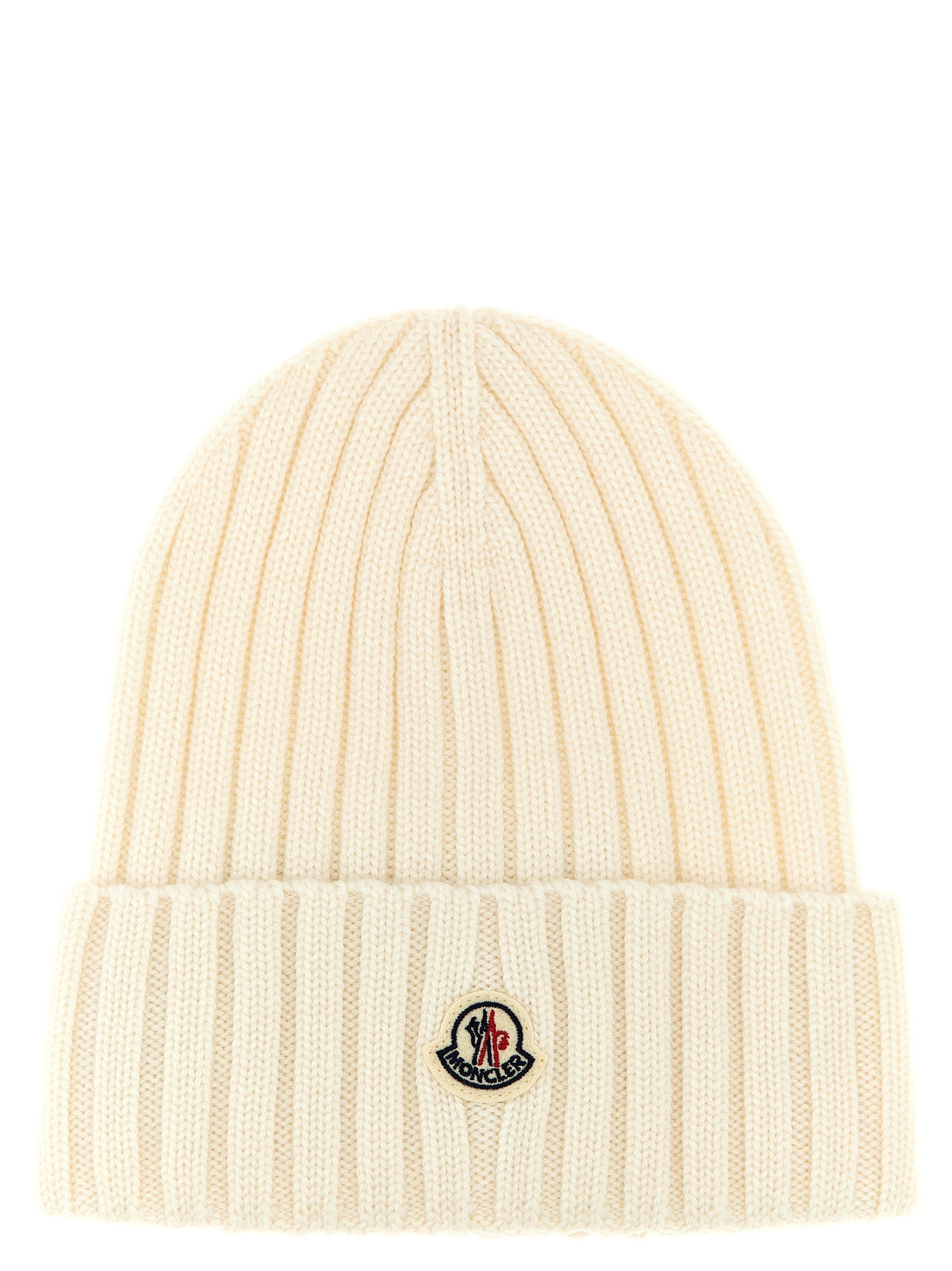 White Virgin Wool Beanie