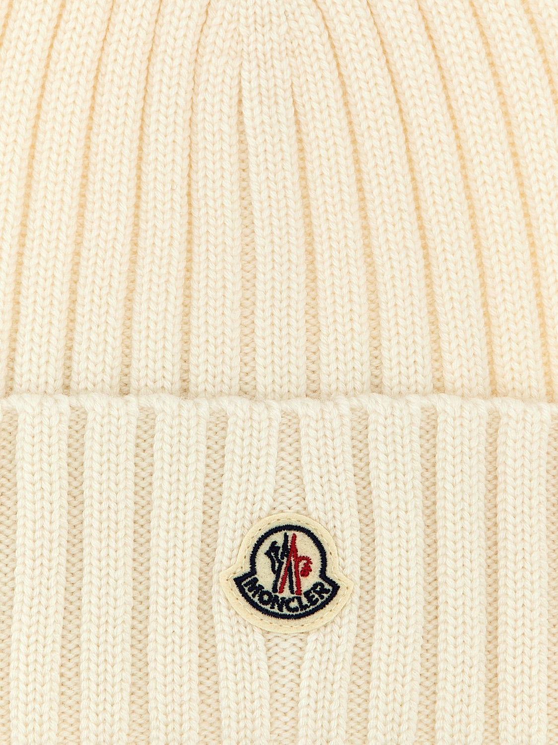 White Virgin Wool Beanie