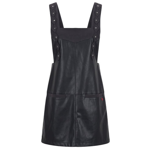 Blue Polyester Women Dress