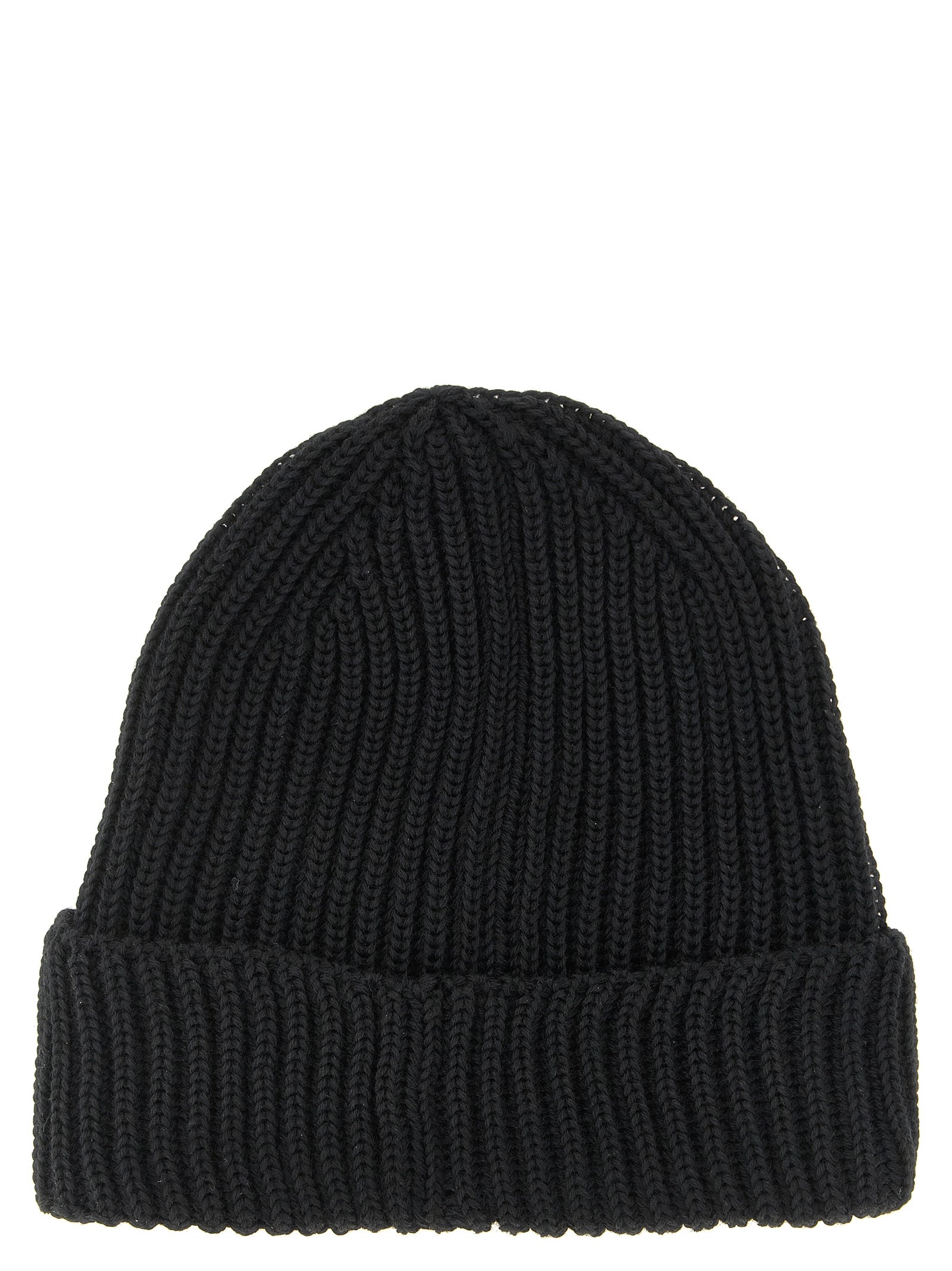 Black Wool Beanie