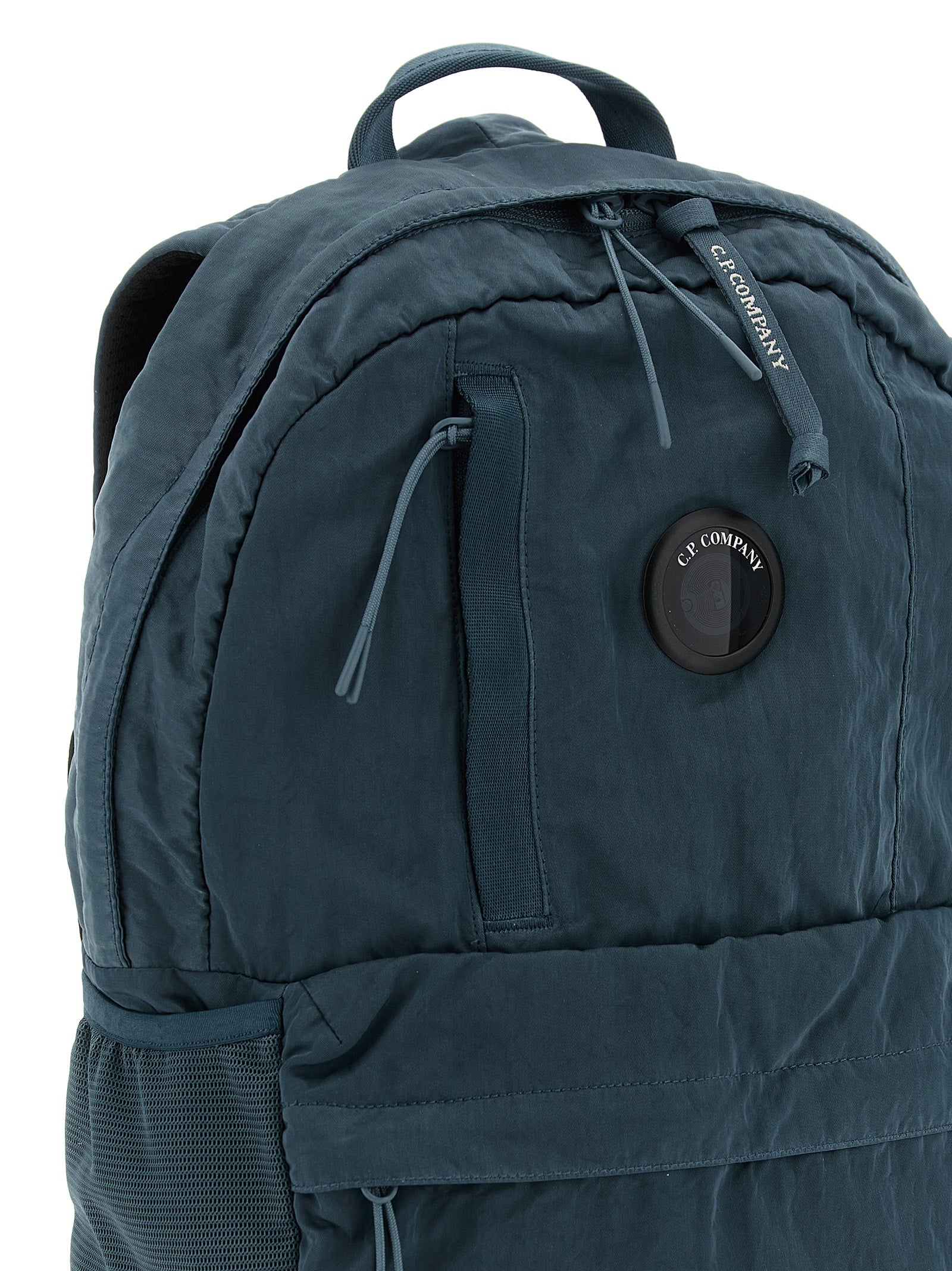 Blue Polyamide Backpack