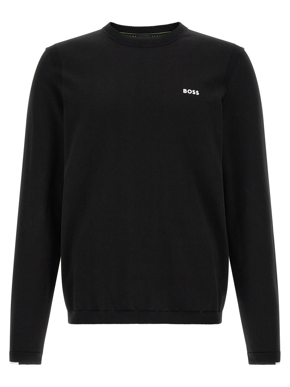 Black Cotton Cardigan
