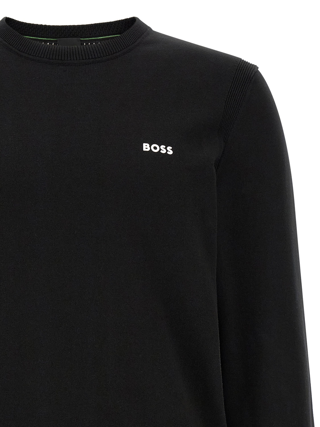 Black Cotton Cardigan