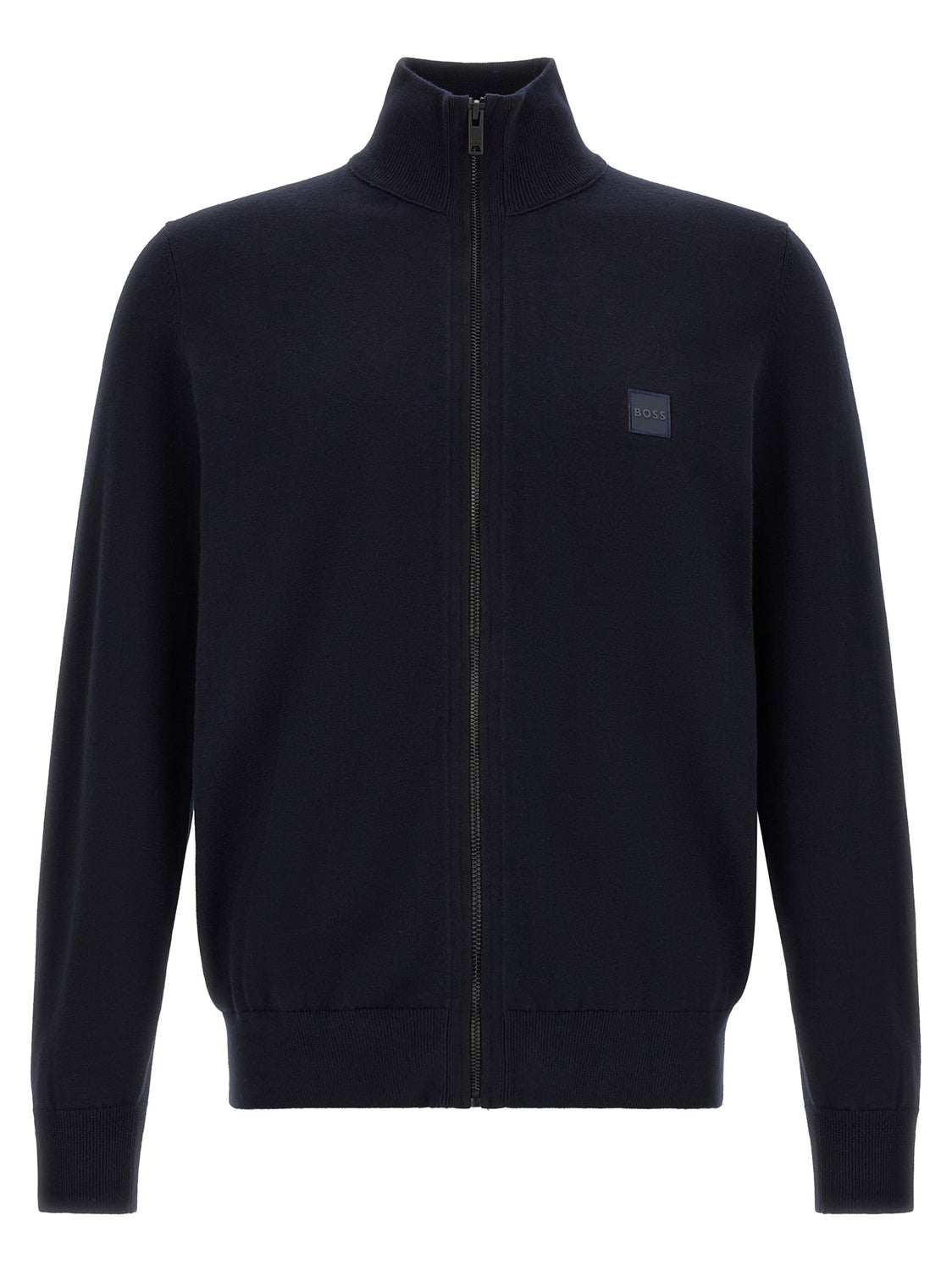 Blue Cotton Cardigan