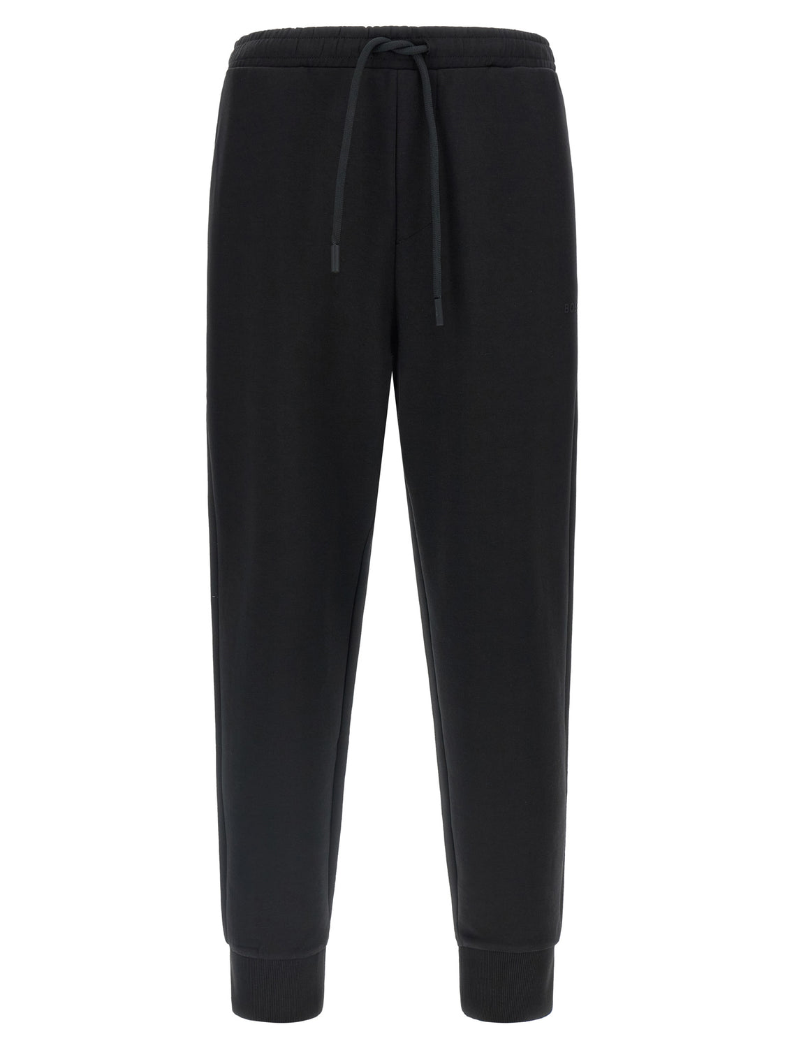 Black Cotton Joggers (Workout Pants)
