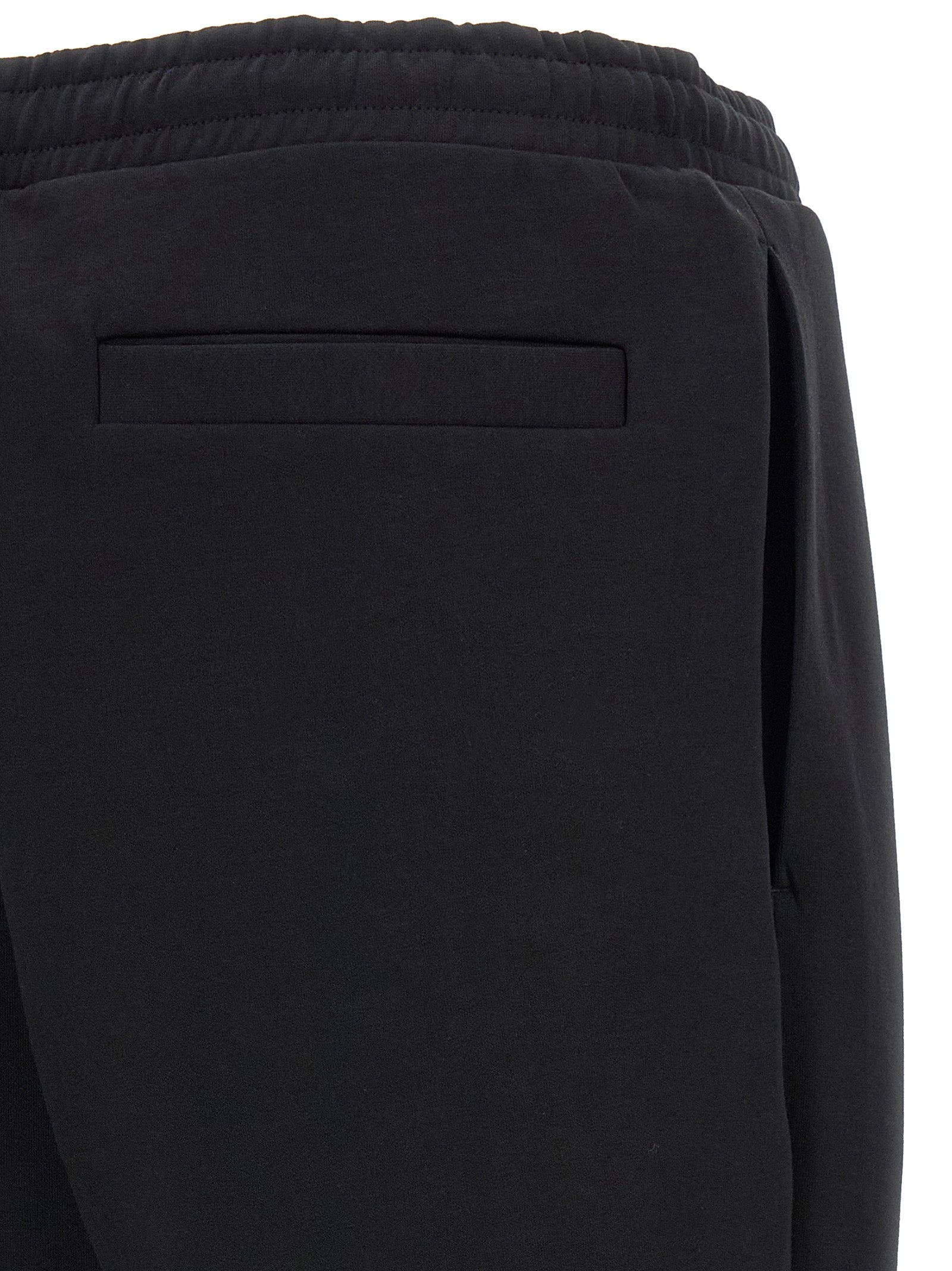 Black Cotton Joggers (Workout Pants)