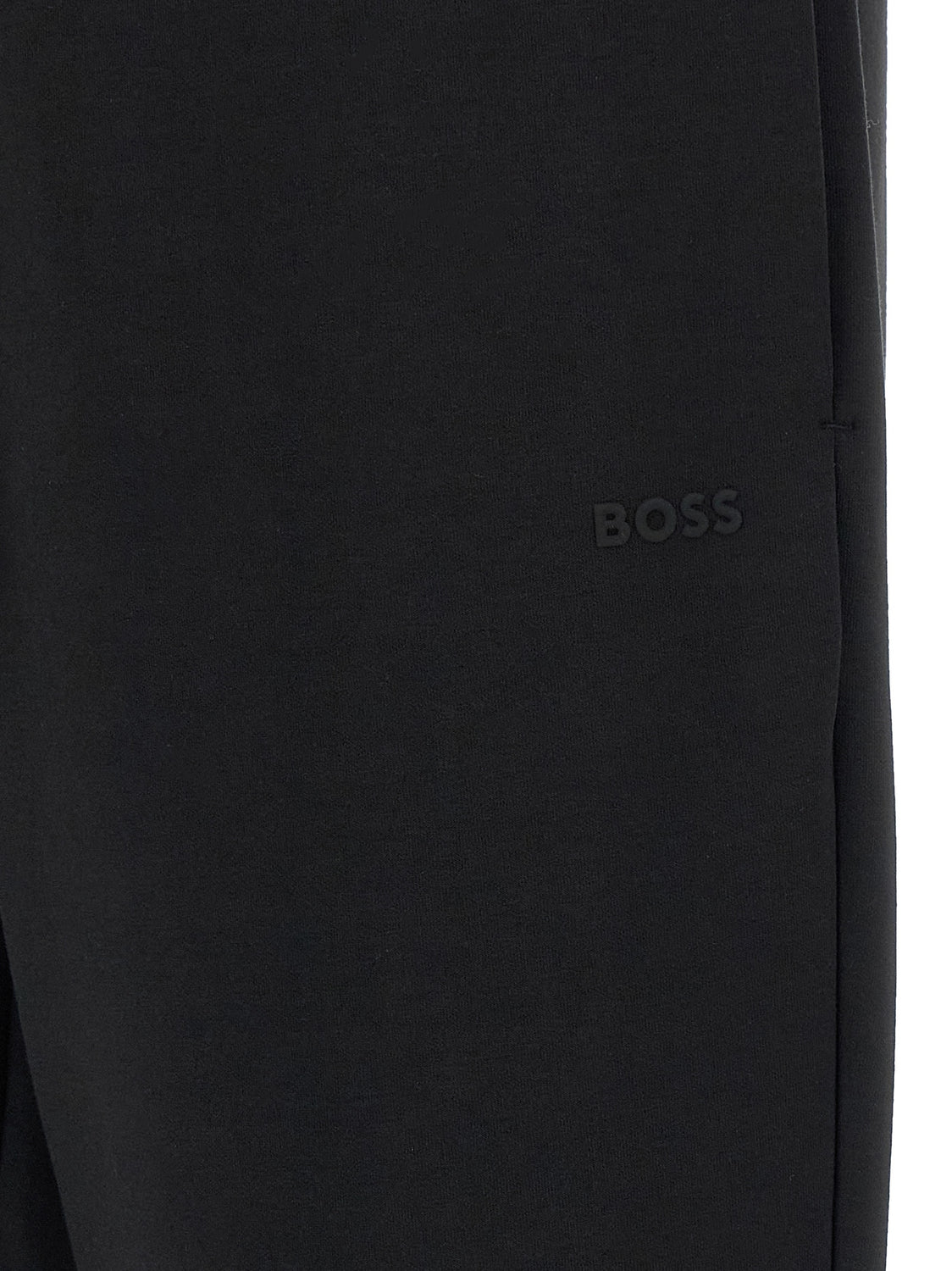 Black Cotton Joggers (Workout Pants)
