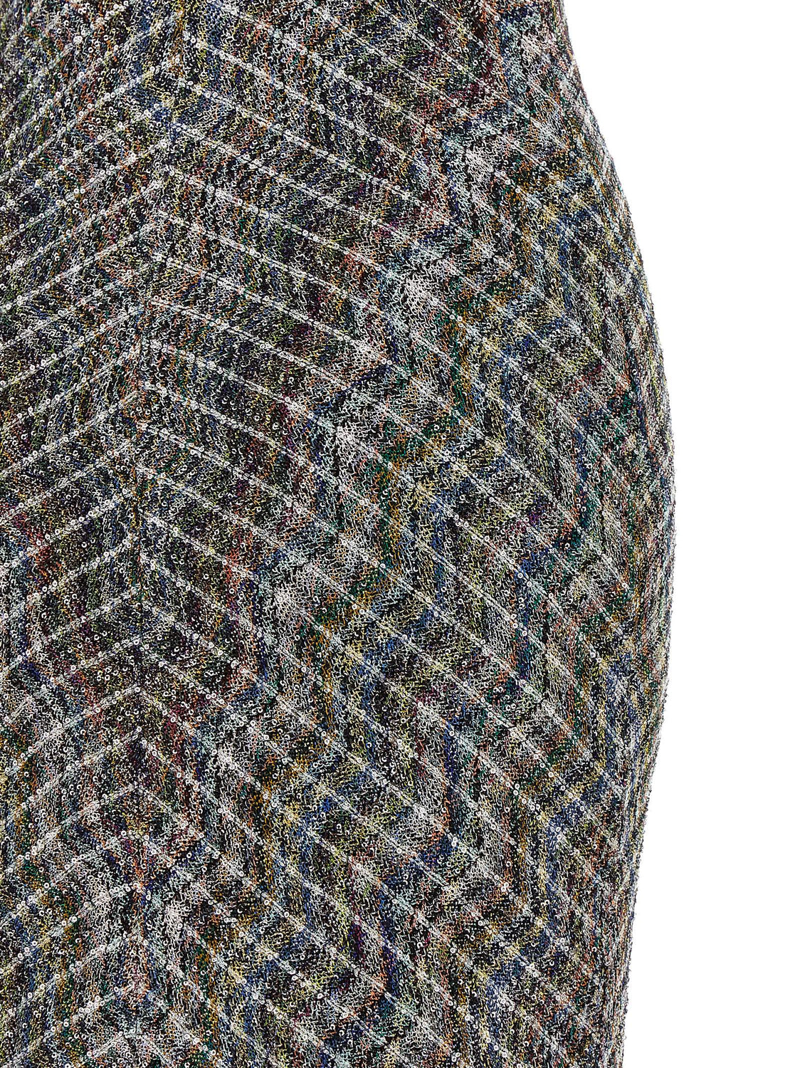 Multicolor Viscose Long Dress