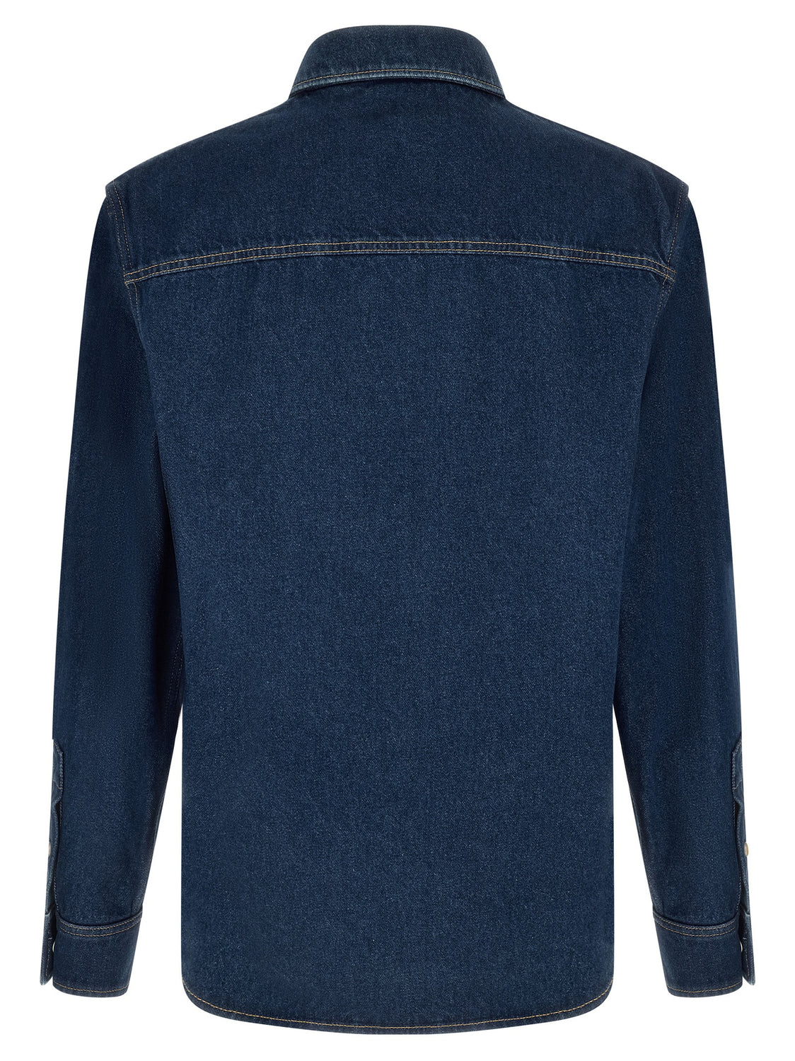 Blue Cotton Blouse