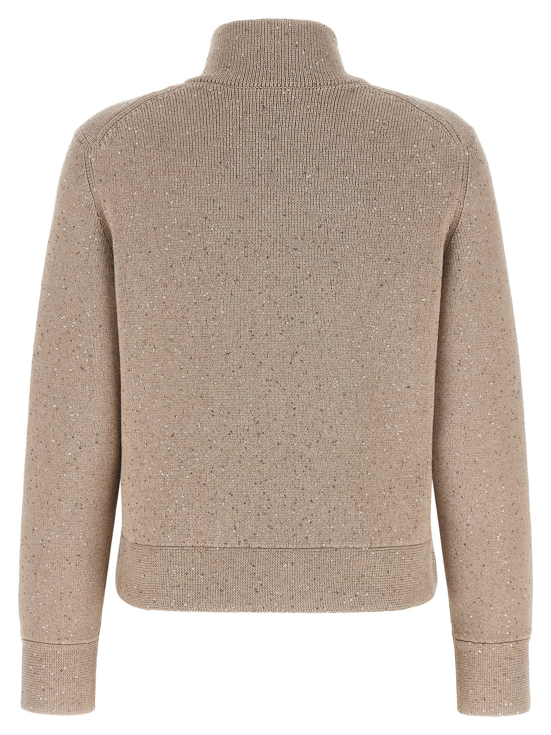 Beige Cotton Cardigan