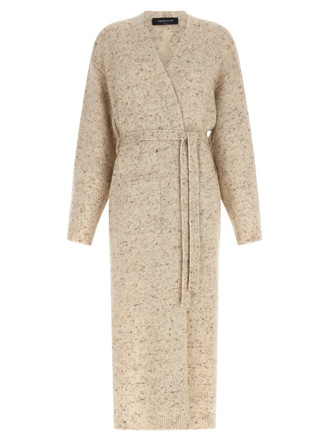Beige Wool Cardigan