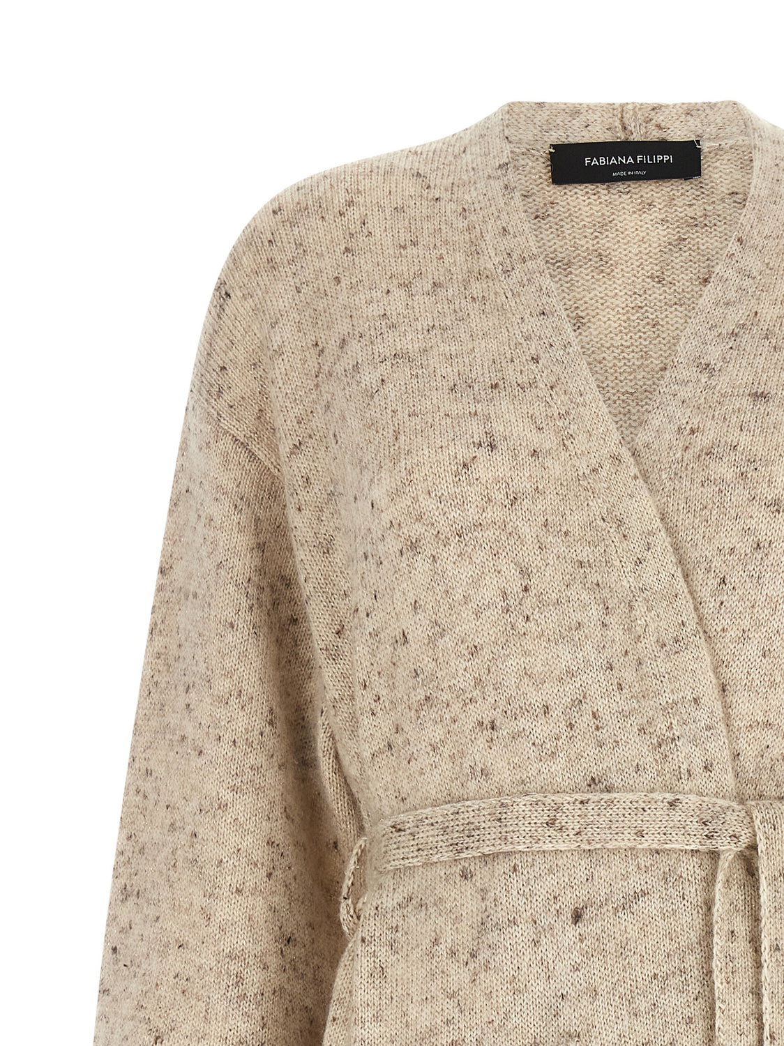 Beige Wool Cardigan