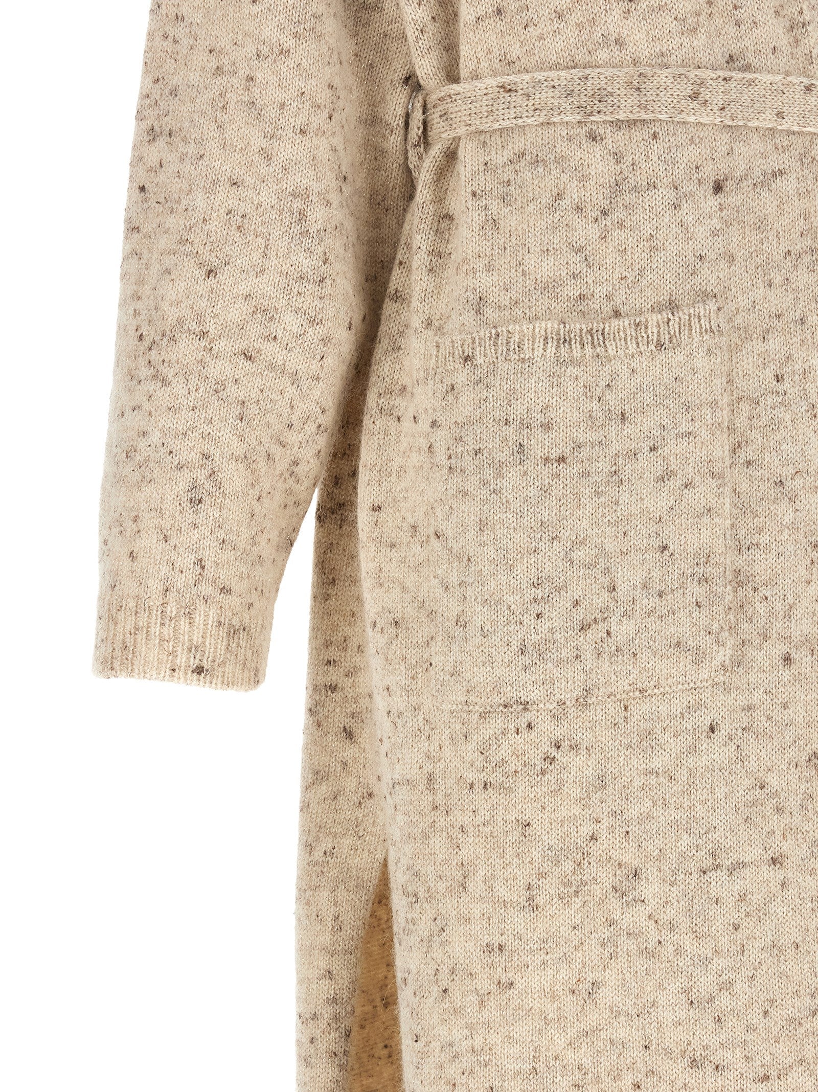 Beige Wool Cardigan