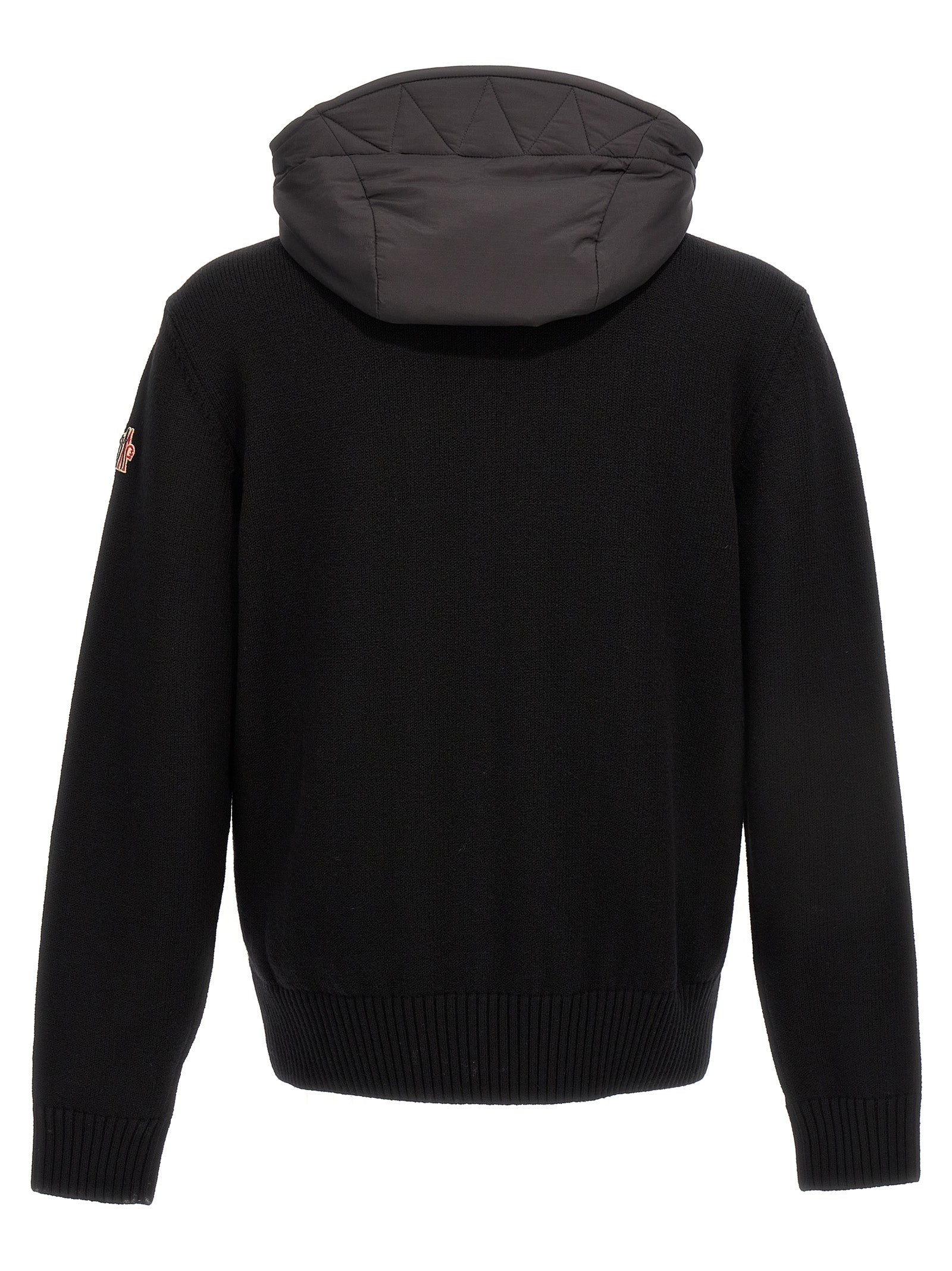 Black Polyamide Cardigan