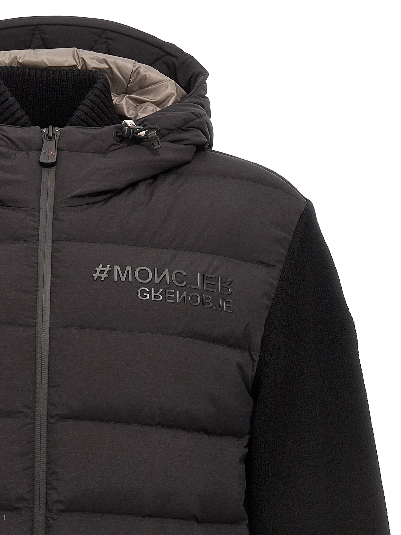 Black Polyamide Cardigan
