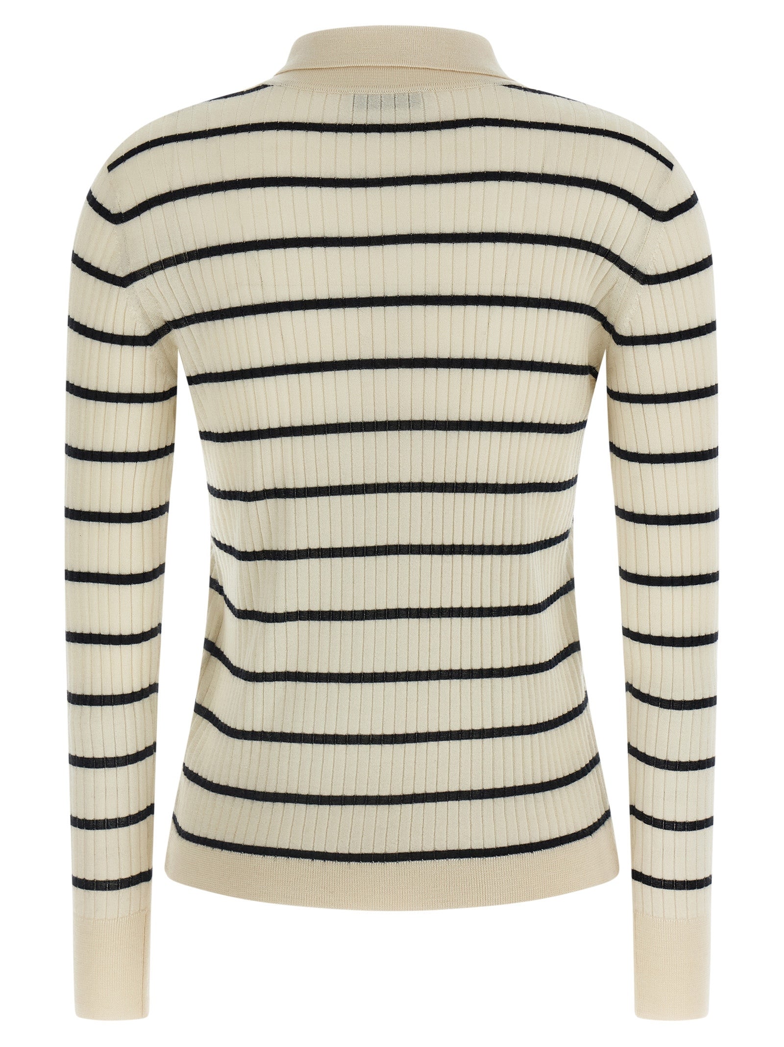 Blue Cashmere Polo Shirt
