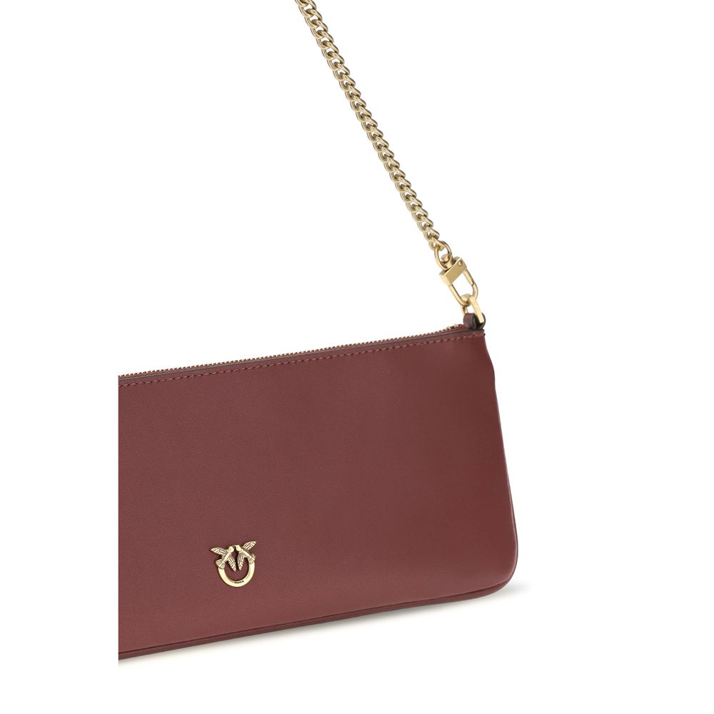 Bordeaux Calf Leather Bos Taurus Shoulder Bag
