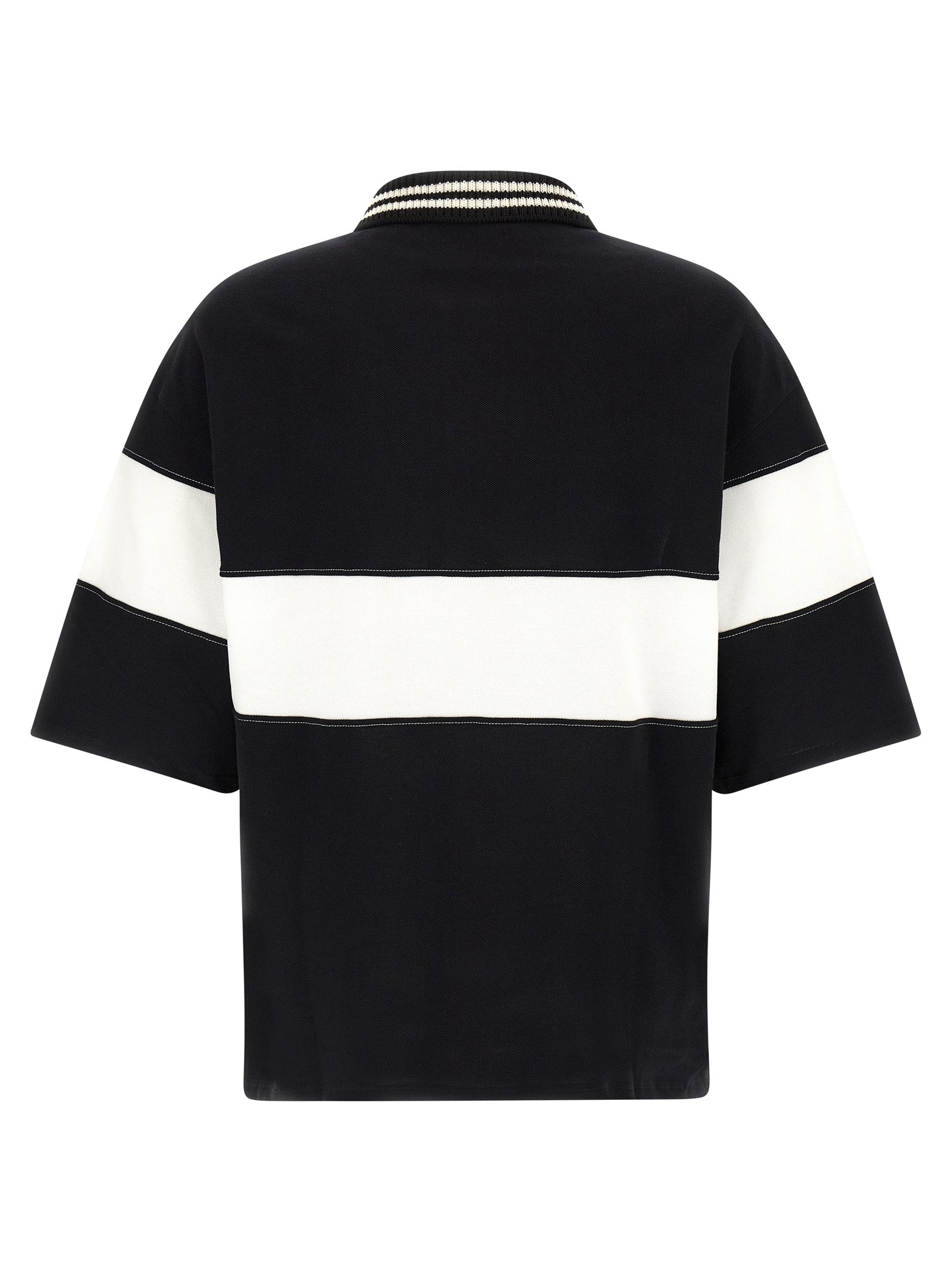 Bicolor Cotton Polo Shirt