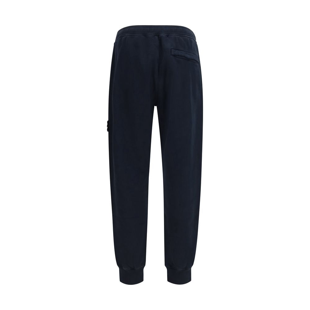 Blue Cotton Joggers (Workout Pants)