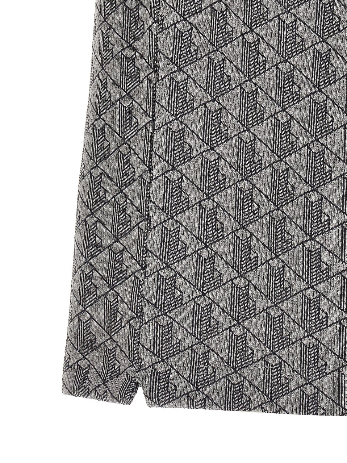 Gray Polyester Polo Shirt