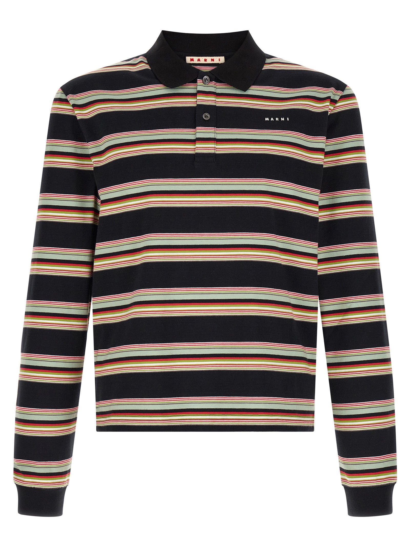 Multicolor Cotton Polo Shirt