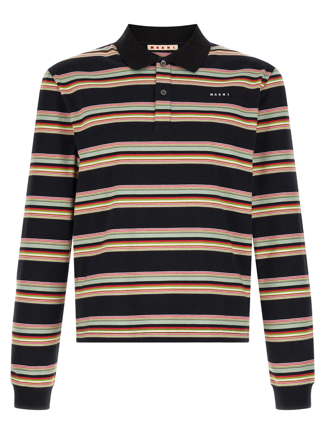 Multicolor Cotton Polo Shirt