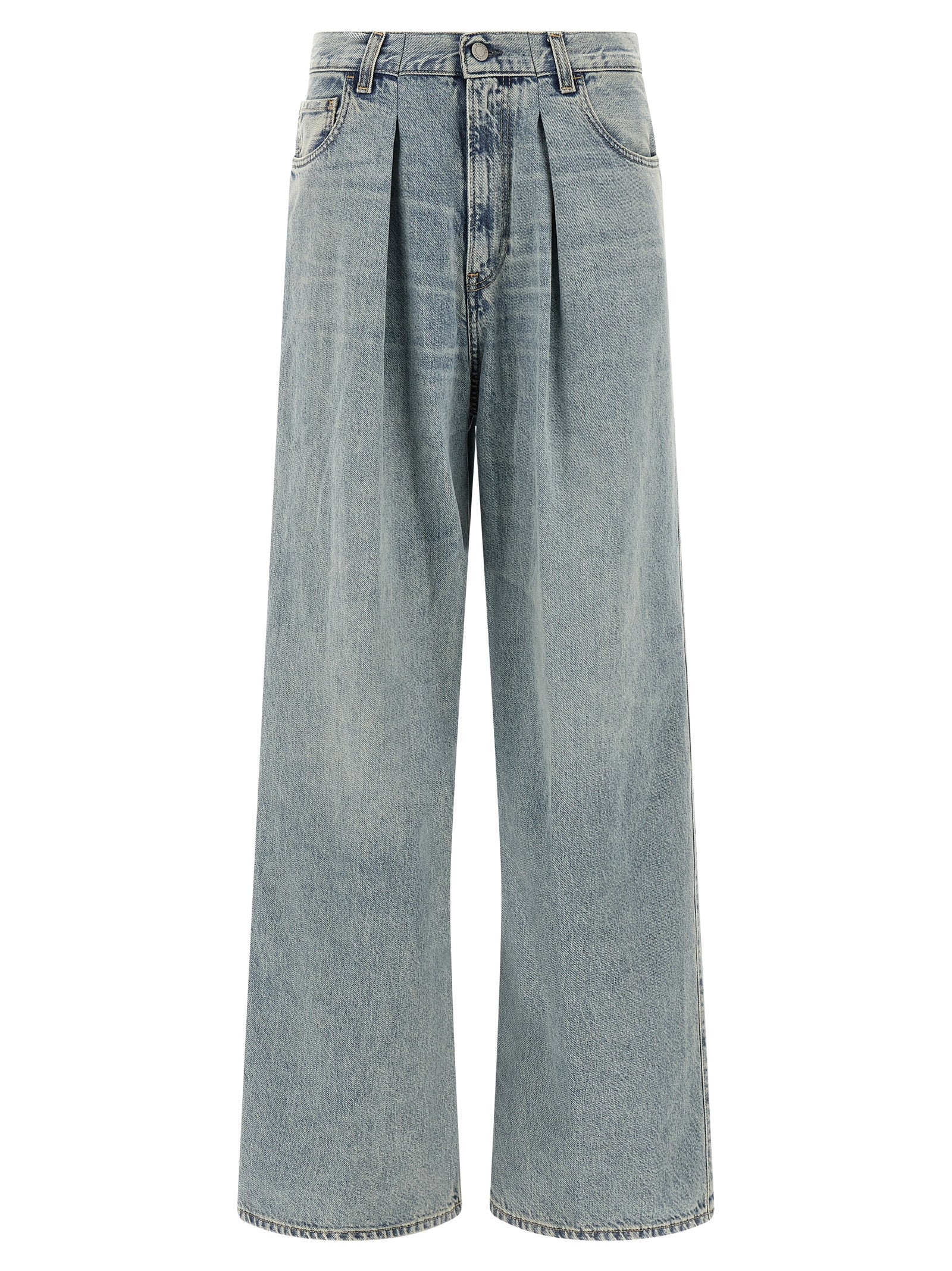 Blue Cotton Jeans Denim