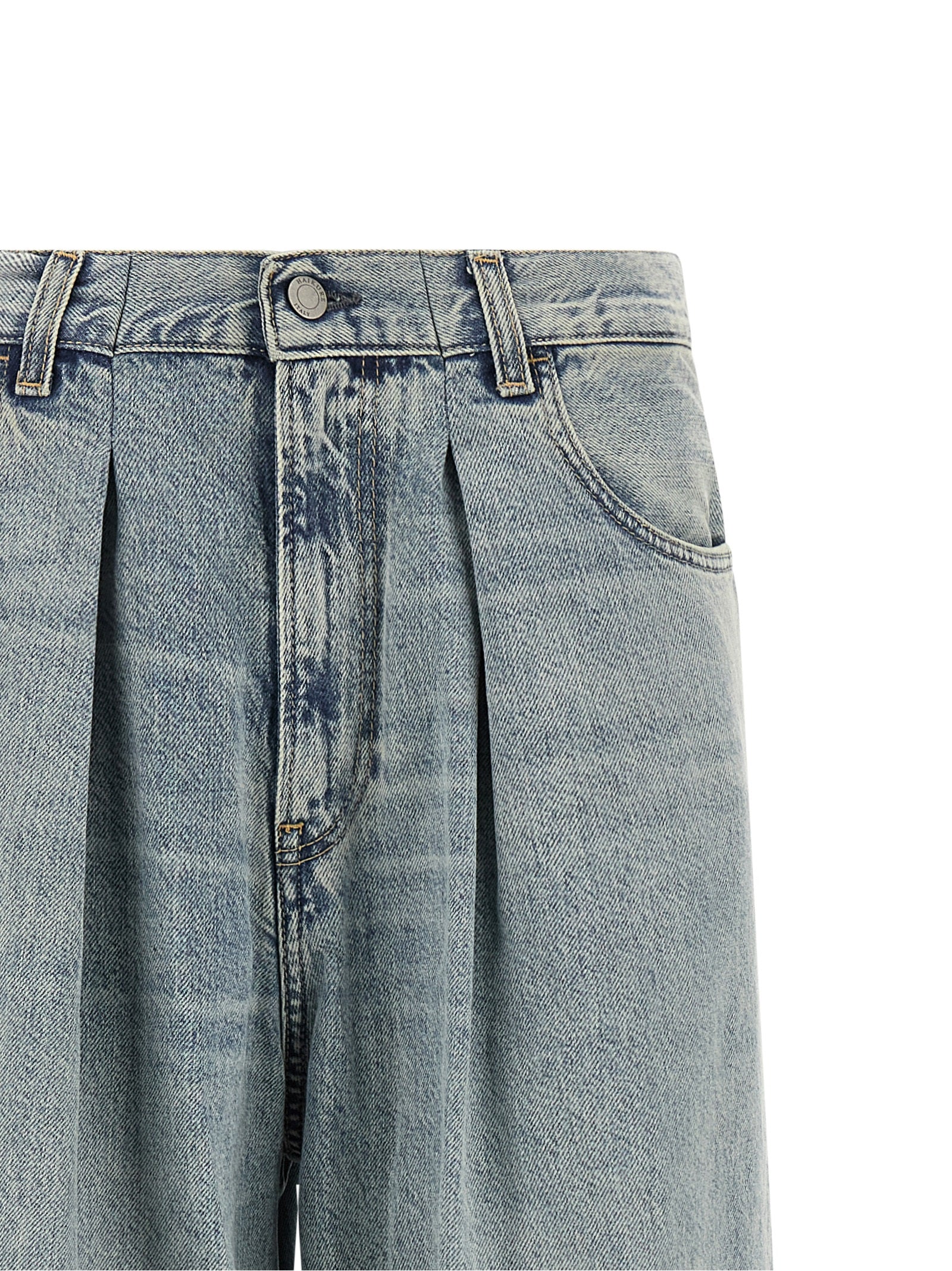 Blue Cotton Jeans Denim