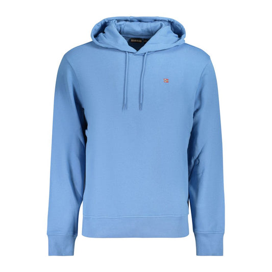 Azzurro Cotton Men's Hoodie