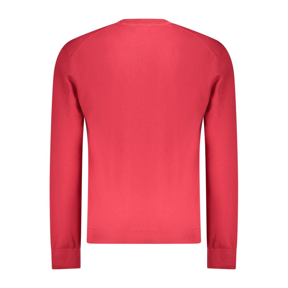 Red Cotton Men's Shirt