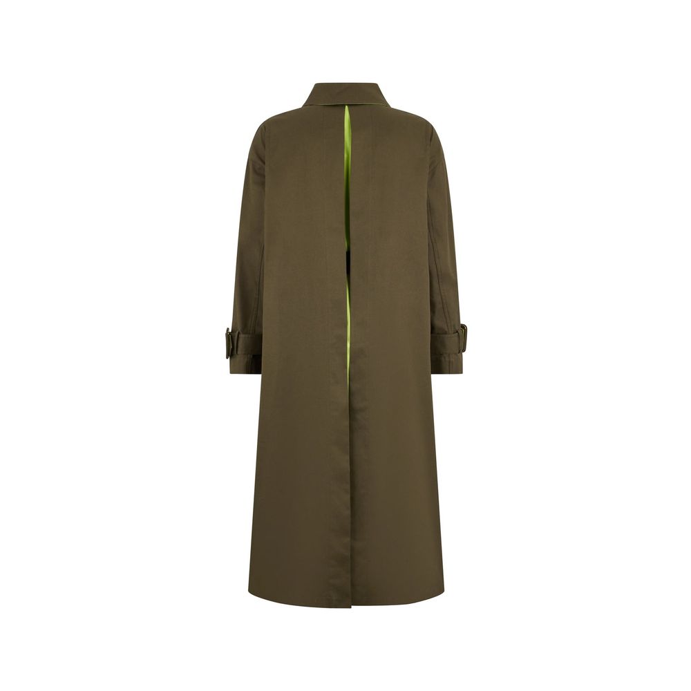 Bicolor Cotton Coat