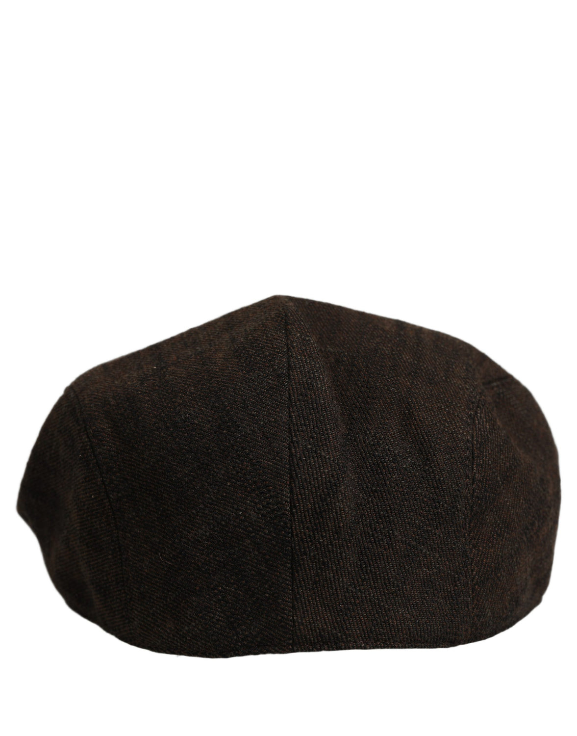 Men Brown Cotton Flat Cloth Newsboy Cap Hat