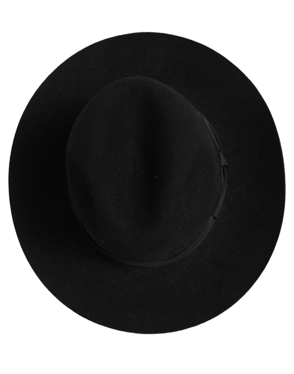 Men Black Classic Wide Brim Fedora Capello Hat