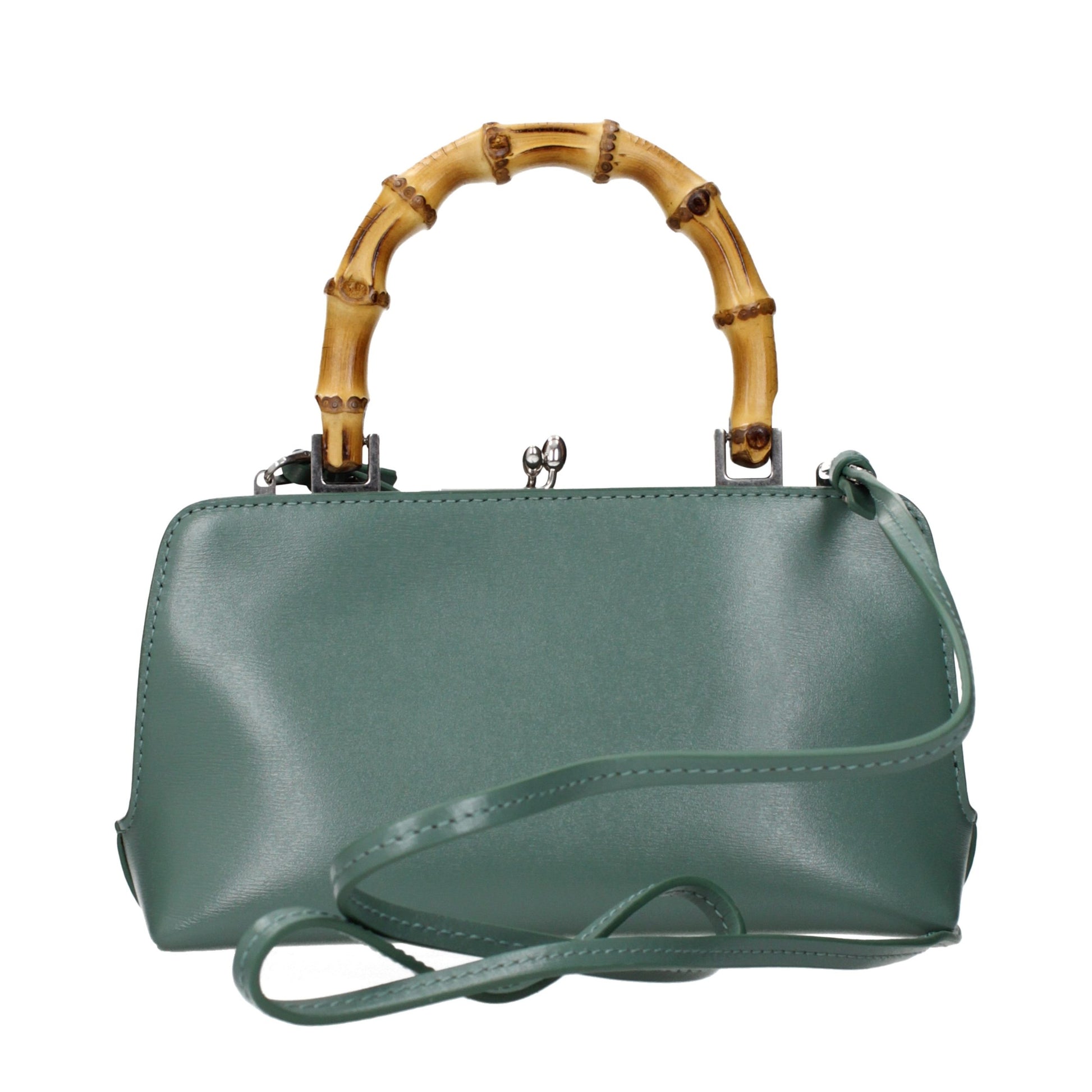 Green Leather Handbag