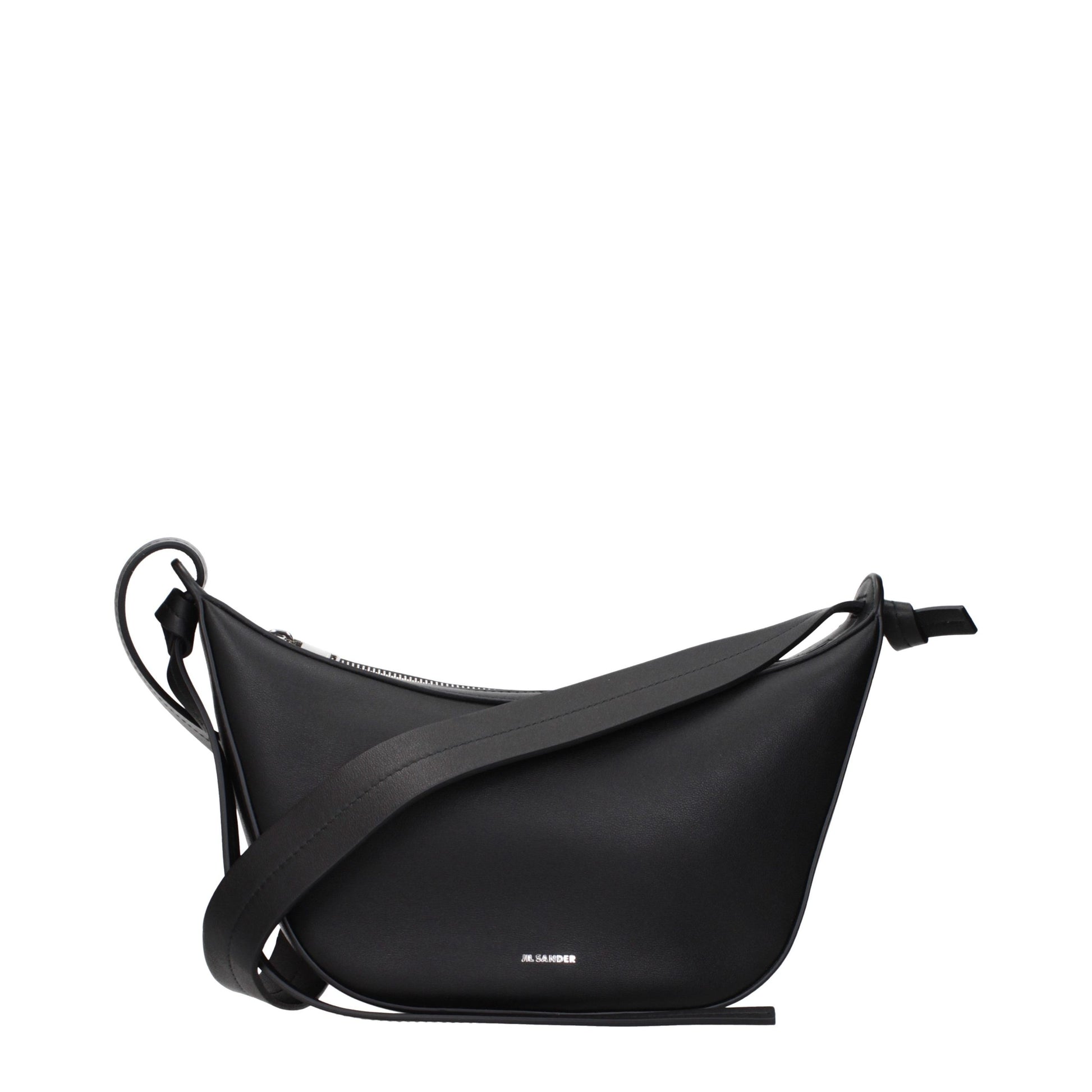 Black Leather Shoulder Bag