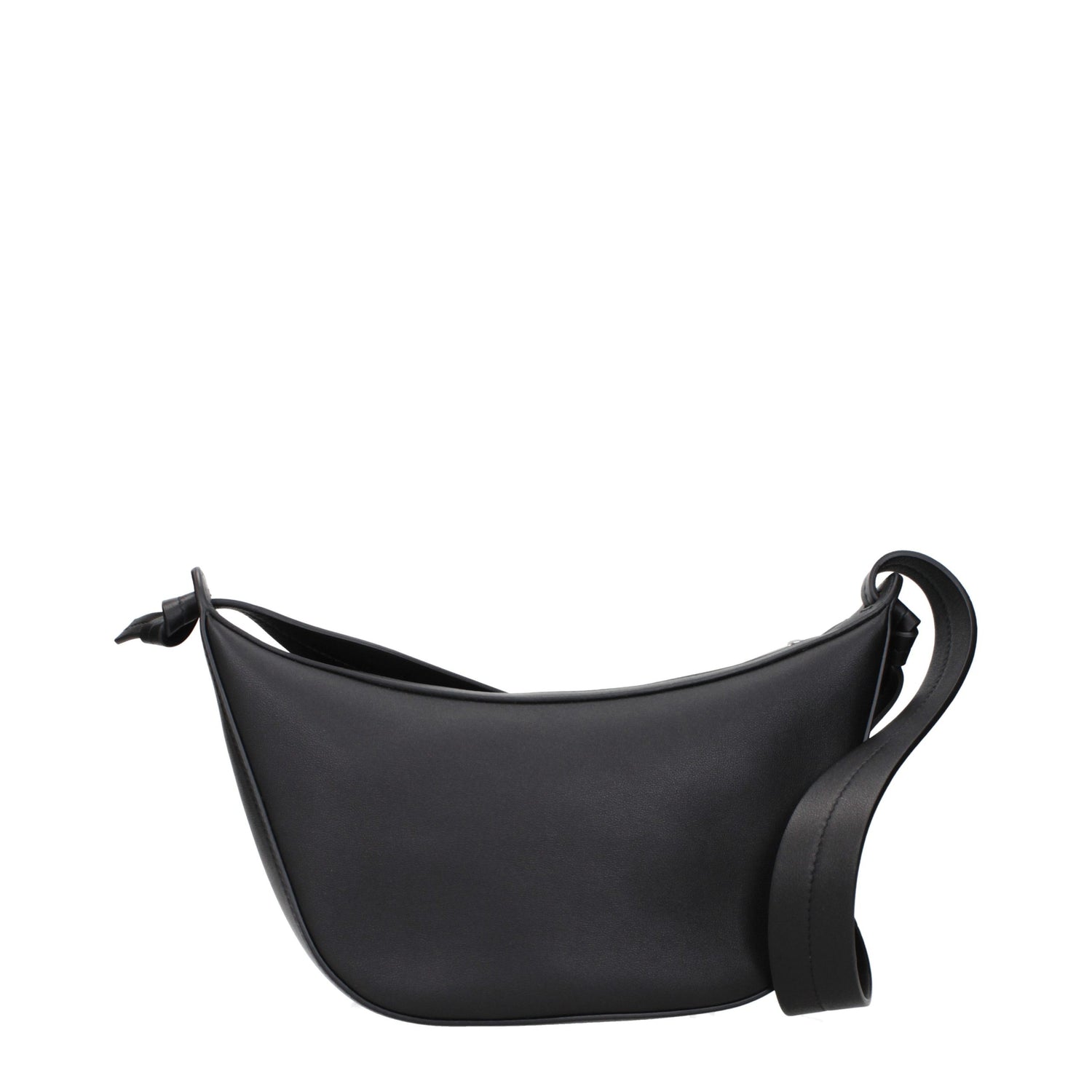 Black Leather Shoulder Bag