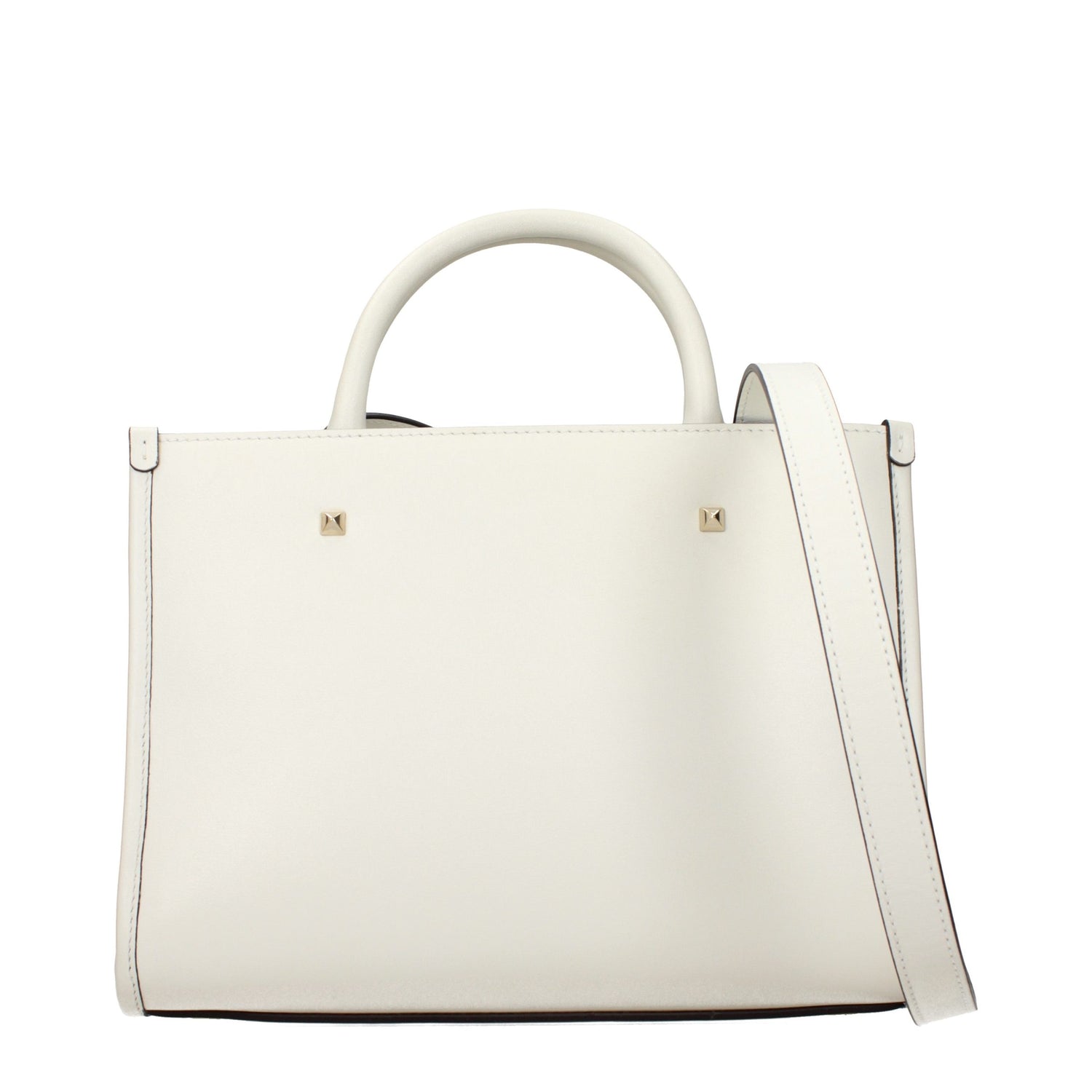 White Leather Handbag